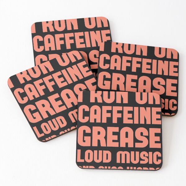 Item preview, Caffeine Grease Loud Music and Cuss Words designed and sold by Grinover.