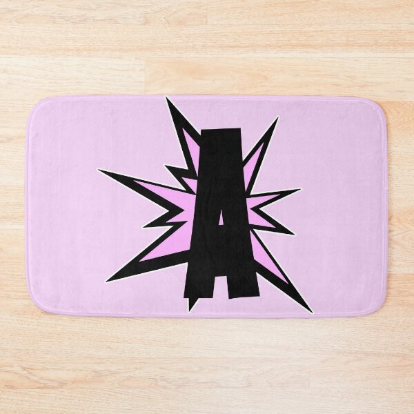 Item preview, A letter as comic cartoon alphabet monogram - initials designed and sold by MadandMean.