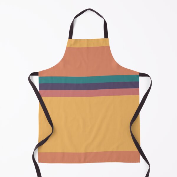 Item preview, Orange-Yellow Retro Stripes designed and sold by socksoverjeans.