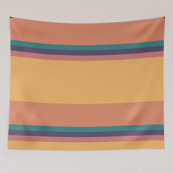 Item preview, Orange-Yellow Retro Stripes designed and sold by socksoverjeans.