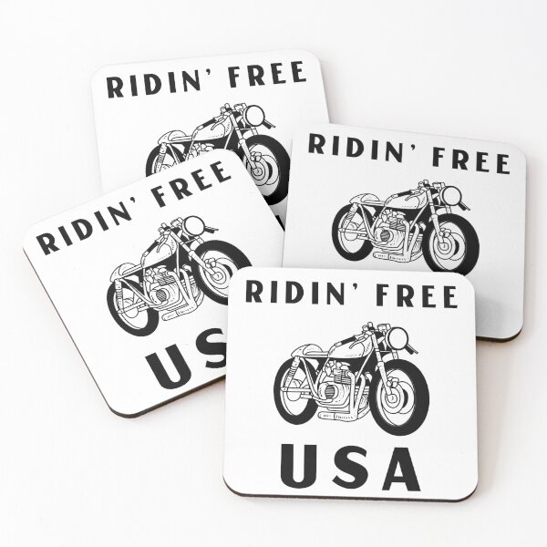 Item preview, RIDIN' FREE USA designed and sold by CoopClothing.