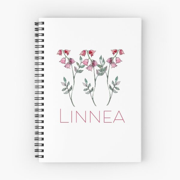 Item preview, Nordic Wildflower Linnea Twinflower Pretty Pink Flowers floral designed and sold by funnytshirtemp.