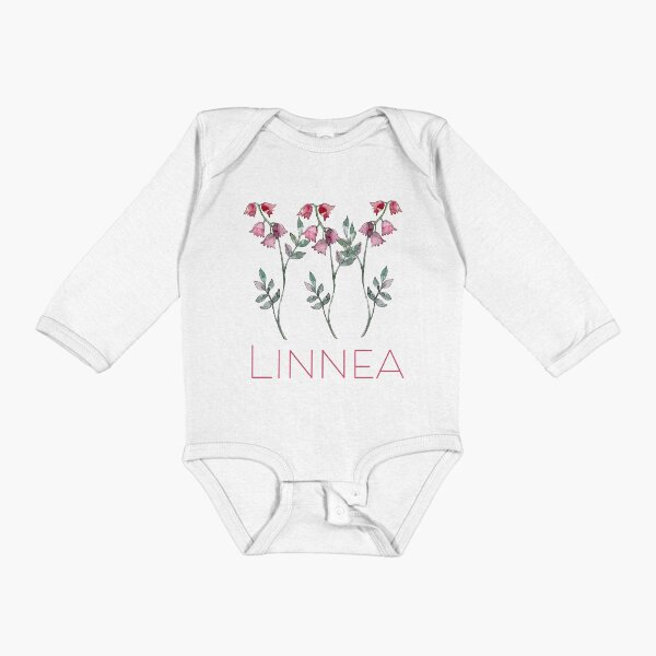 Item preview, Nordic Wildflower Linnea Twinflower Pretty Pink Flowers floral designed and sold by funnytshirtemp.