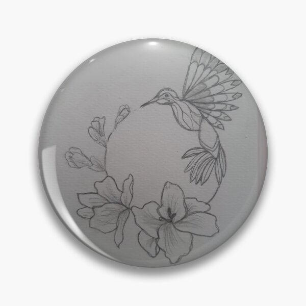 Item preview, Hummingbird parade in bloom designed and sold by MeriArt-LR.