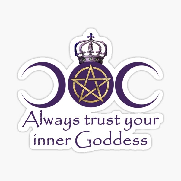 Item preview, Always trust your inner Goddess designed and sold by The Cottage Cauldron.