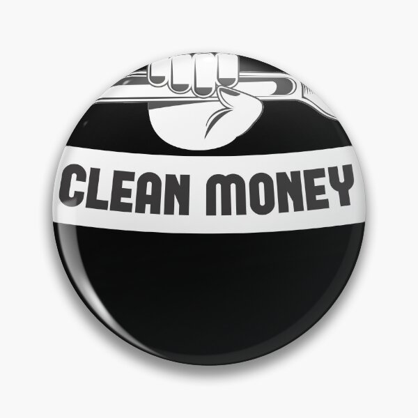 Item preview, Dirty Hands make Clean Money saying motif designed and sold by Grinover.