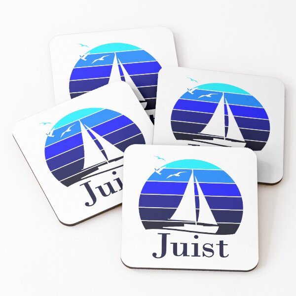 Item preview, Juist sailing ship blue designed and sold by ChrissiCreation.