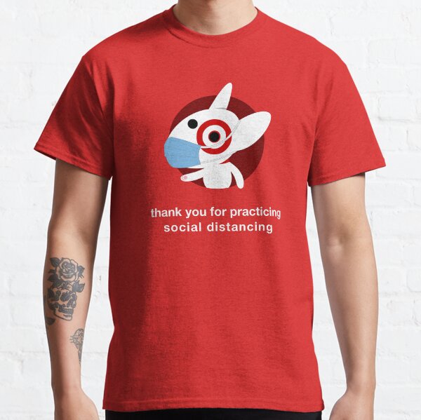 Bullseye Mask - Social distancing Classic T-Shirt