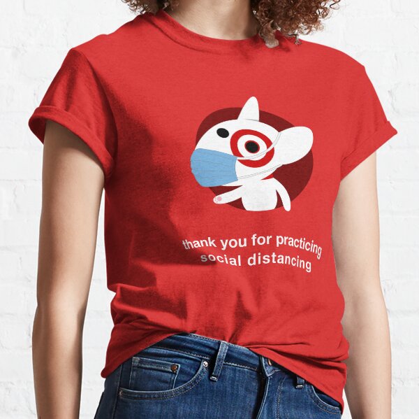 Bullseye Mask - Social distancing Classic T-Shirt