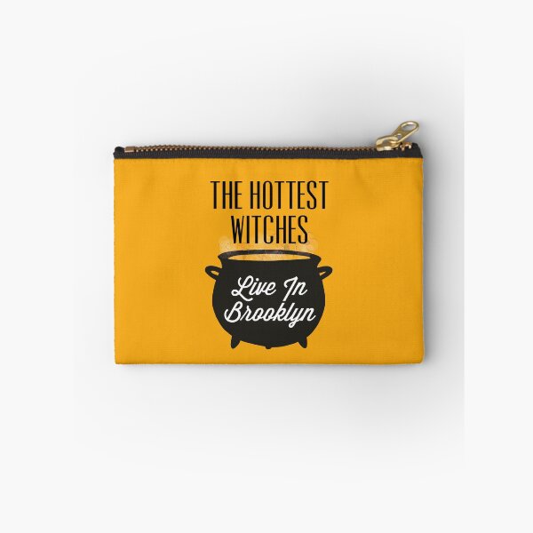 Item preview, The Hottest Witches Live in Brooklyn Halloween Quote designed and sold by AMSonArt.