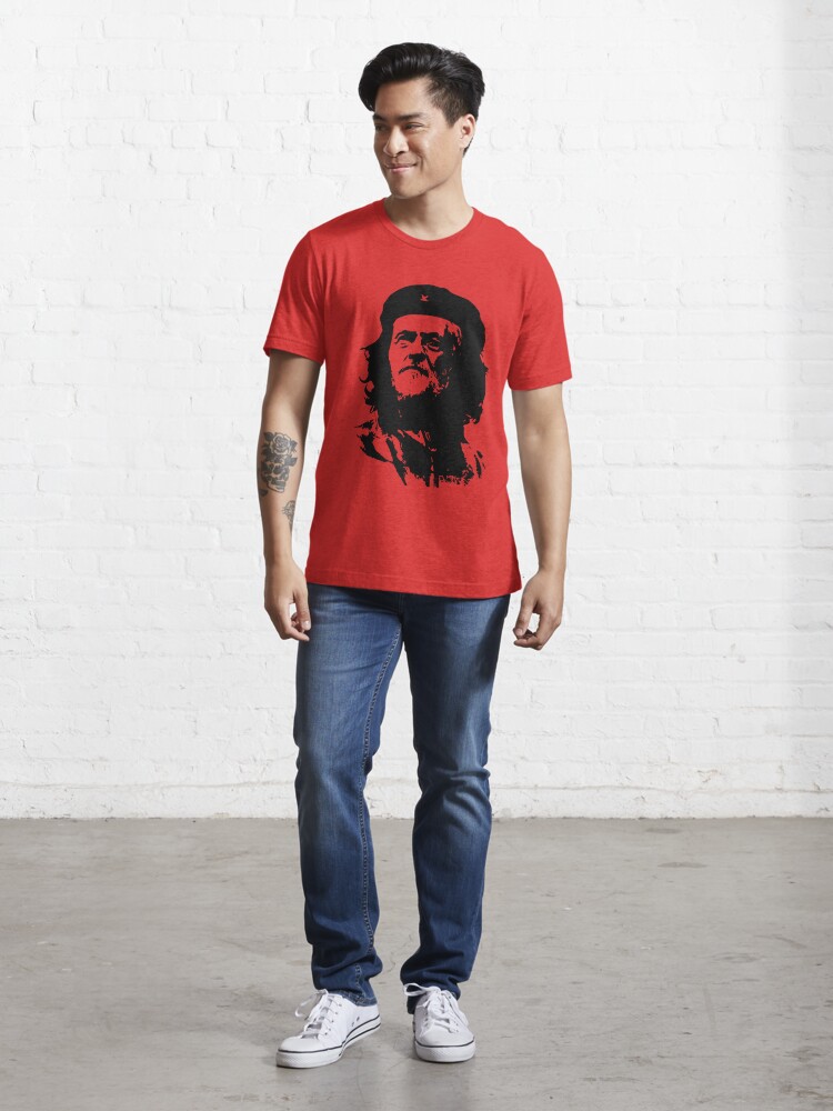 CHE GUEVARA Shirt Red T-shirt Graphic Shirt Party Shirt 