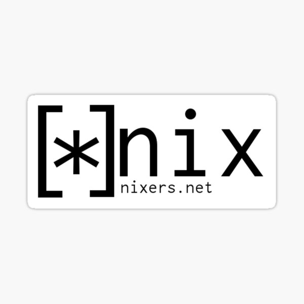 Nixers Sticker