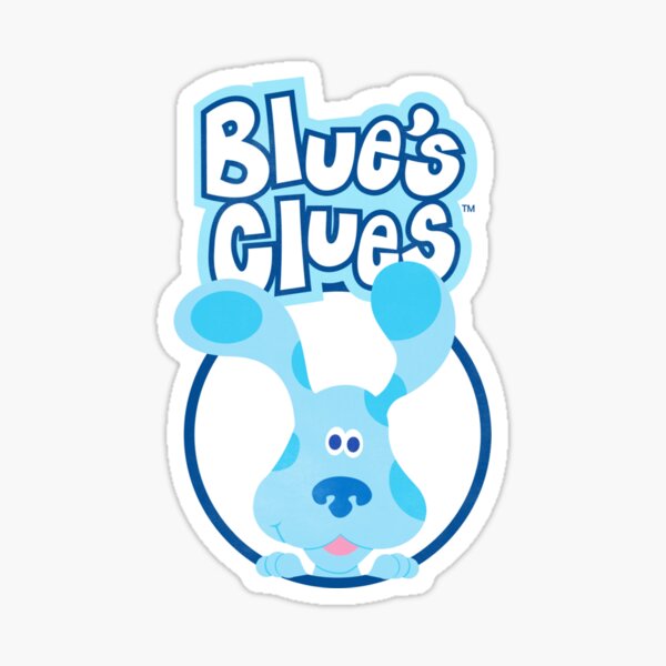 Regalo de Blues Clues para hombres y mujeres, día de Halloween, día de Acción de Gracias, día de Navidad Pegatina