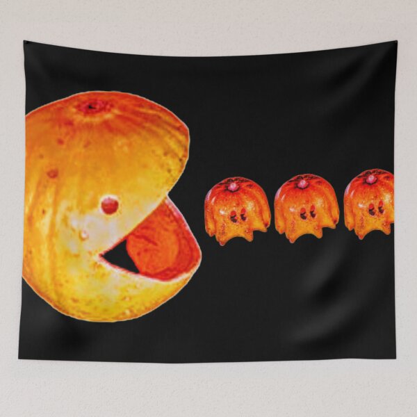 Item preview, Halloween Jack-o'-lantern Pumpkin Eating Ghosts Funny designed and sold by Gordon Nelson.
