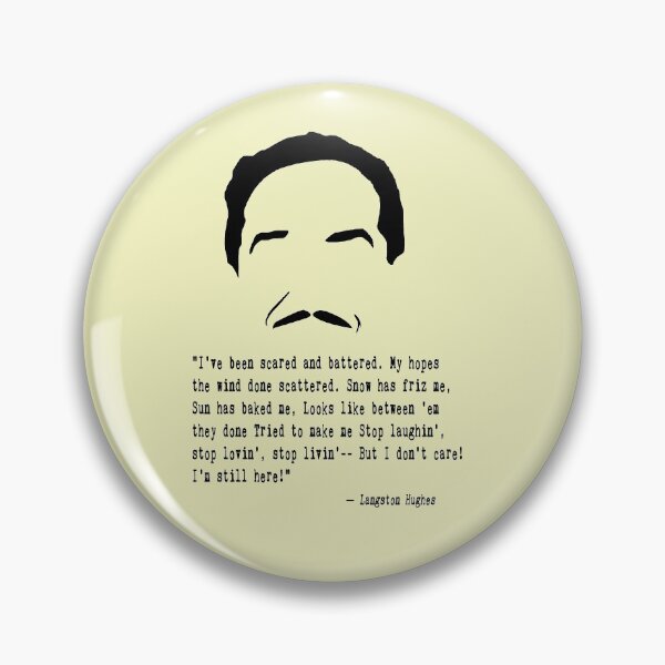Item preview, Cita de Langston Hughes designed and sold by The Dead  Writers Circle.