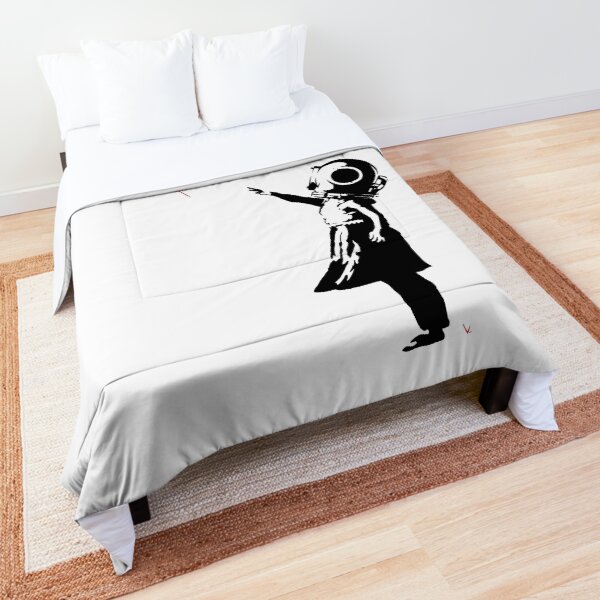 Girl with Octopus Comforter