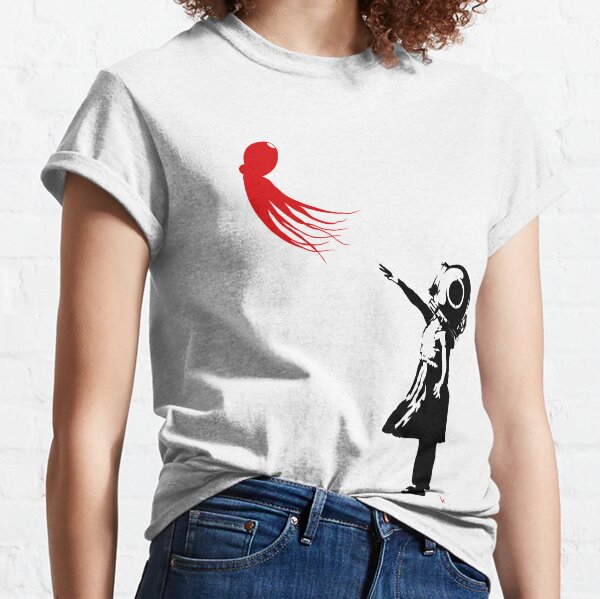 Girl with Octopus T-shirt classique