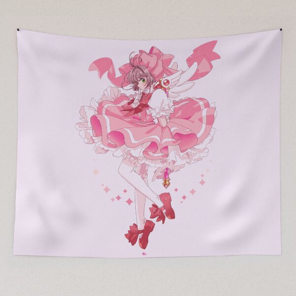 Artikelvorschau, Kawaii Kartenfänger Sakura entworfen und verkauft von PopsugarUnicorn.