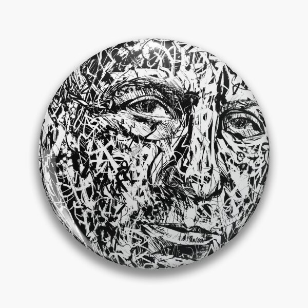 Item preview, GERTRUDE STEIN ink portrait designed and sold by lautir.