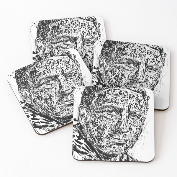 Item preview, GERTRUDE STEIN ink portrait designed and sold by lautir.