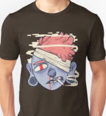 ciggie butt brain Unisex T-Shirt