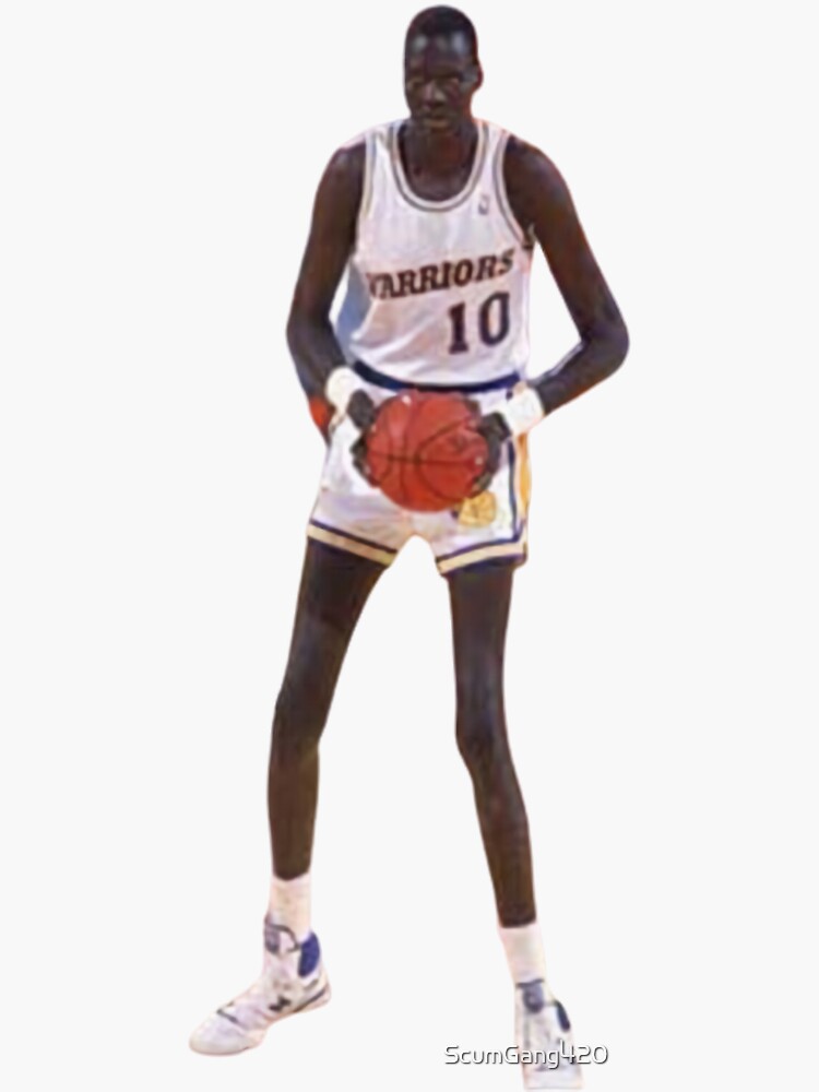 MANUTE BOL Retro Style 90s Basketball Card - Manute Bol - Sticker