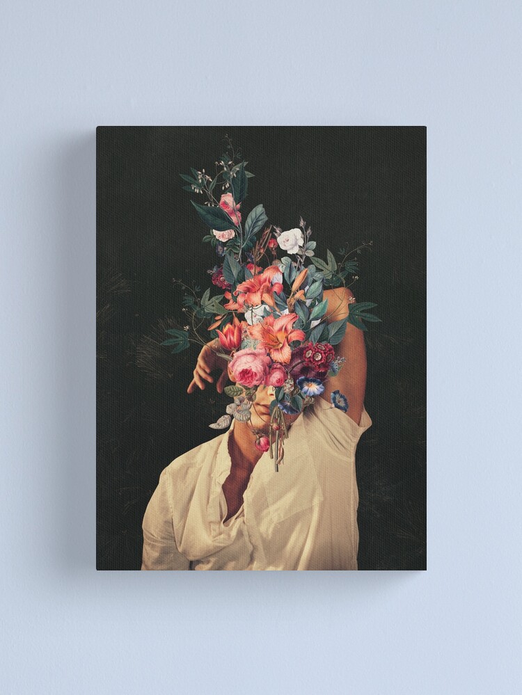 Thumbnail 1 of 3, Canvas Print, Roses Bloomed every time I Thought of You designed and sold by FrankMoth.