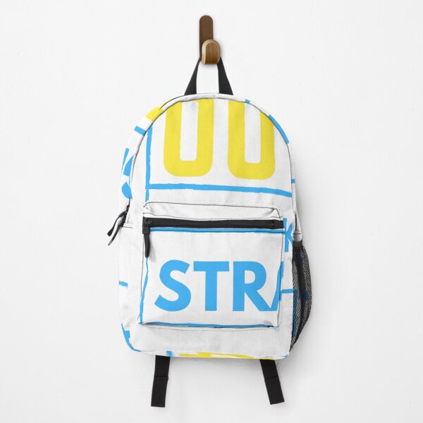 Item preview, Straight Outta Kazakhstan Blue and Yellow Quote designed and sold by luchik-and-co.
