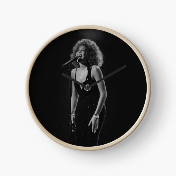 Whitney Houston Clock