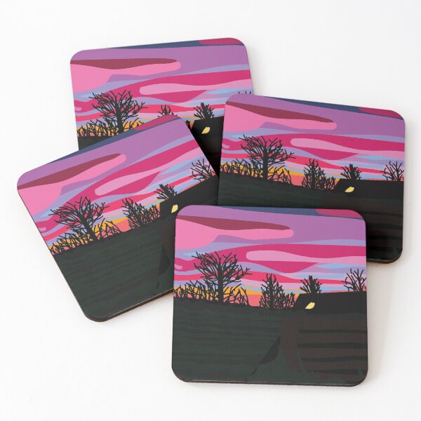 Item preview, Sunset Illustration designed and sold by Art and Flowers.