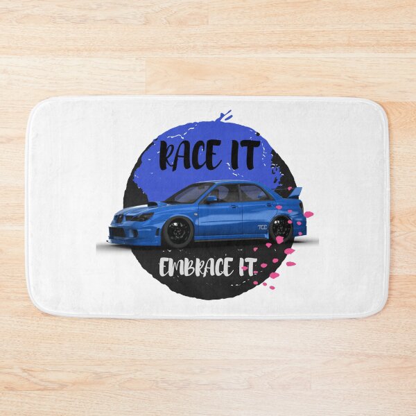 Item preview, Blue Rally Car designed and sold by Stipper Store.