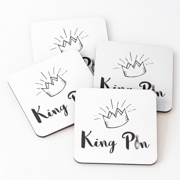 Item preview, King Pin, With Bowling Pin And Crown designed and sold by 4AllTimes.