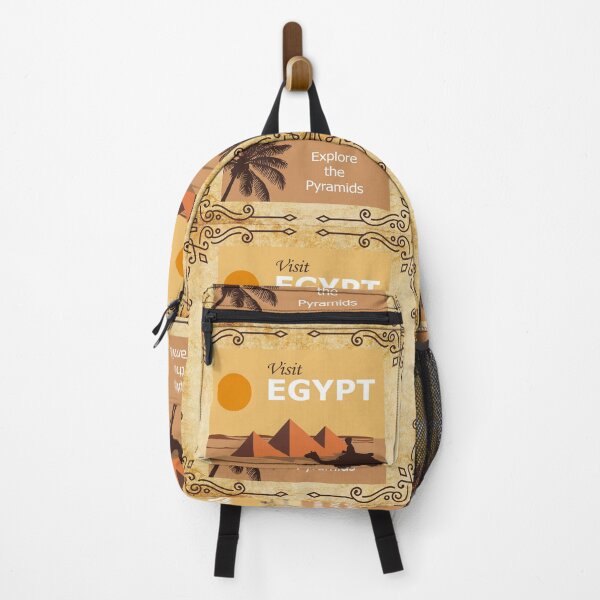 Item preview, Vintage Egypt Ornaments and Pyramids 50s illustration designed and sold by conceptDVS.
