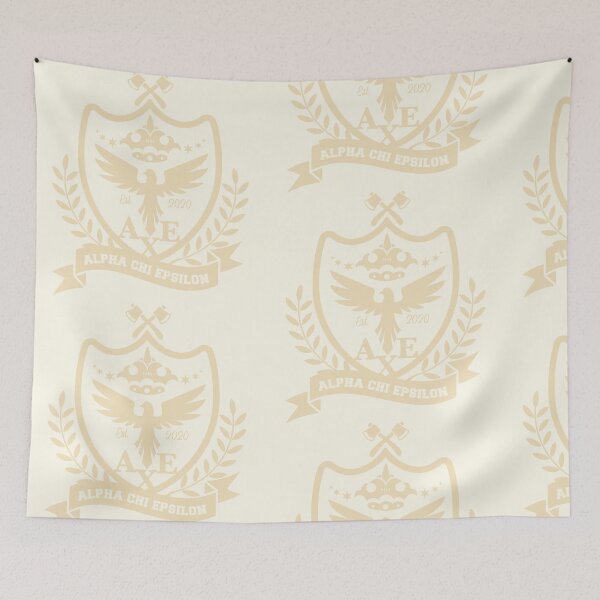 Artikelvorschau, AX Frat Yellow Crest entworfen und verkauft von hanhorton.