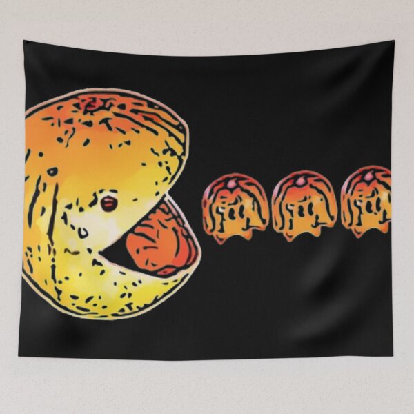 Item preview, Halloween Jack-o'-lantern Pumpkin Eating Ghosts Funny designed and sold by Gordon Nelson.