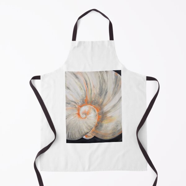 Item preview, Orange Moon Shell Acrylic Painting Pattern designed and sold by LindaZArtist.