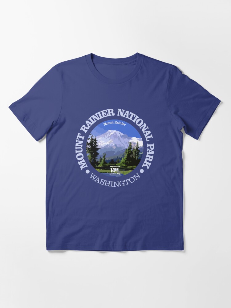 mt rainier national park tshirt