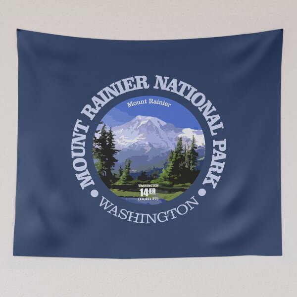 Item preview, Mt Rainier (NP) designed and sold by curranmorgan.