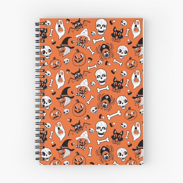 Item preview, Retro Spookies - Orange designed and sold by Kappacino Creations.