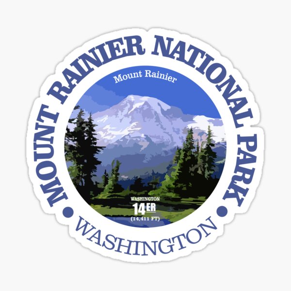 Item preview, Mt Rainier (NP) designed and sold by curranmorgan.