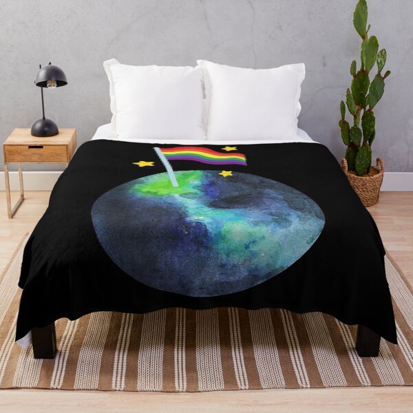 Item preview, Rainbow flag new planet where Love rules designed and sold by Adri Graterol.