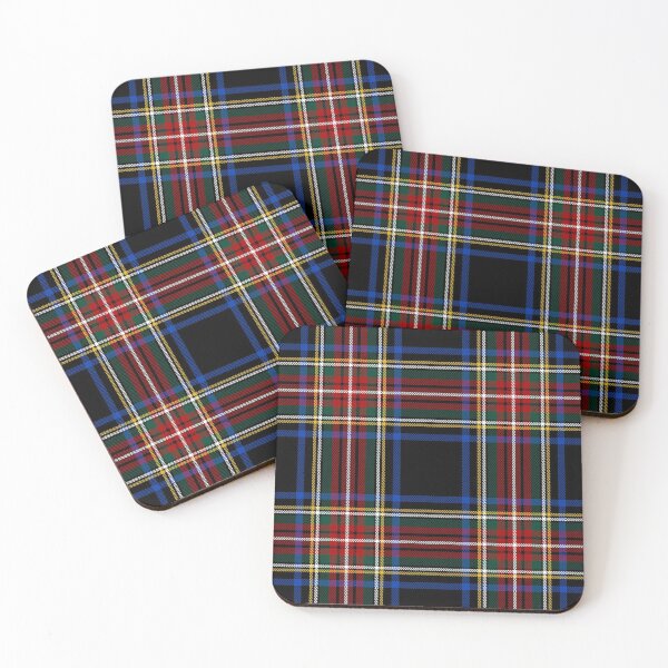 Item preview, Stewart Black Tartan | Clan Stuart | Cute Tartan designed and sold by cutetartanshop.