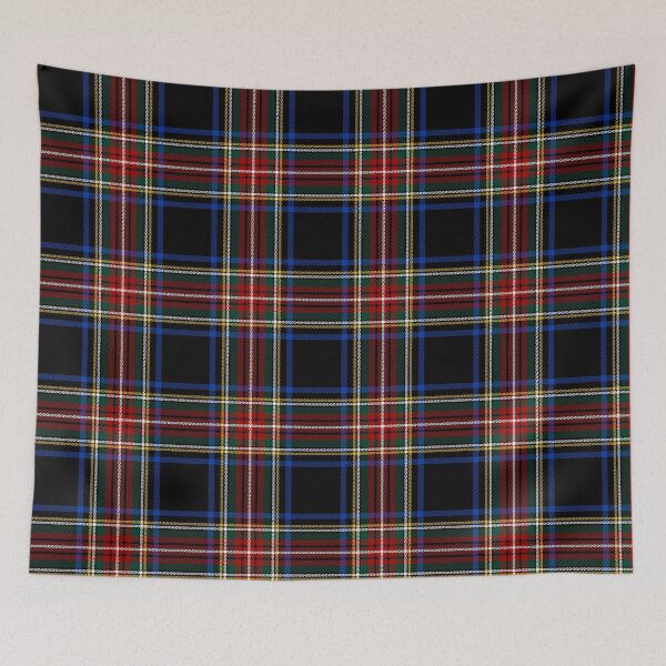 Item preview, Stewart Black Tartan | Clan Stuart | Cute Tartan designed and sold by cutetartanshop.
