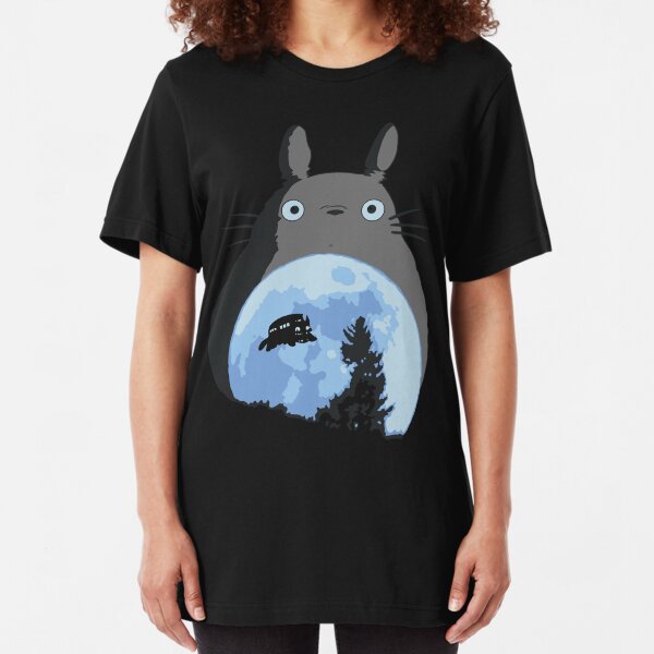 Totoro the Extra-Terrestrial Slim Fit T-Shirt