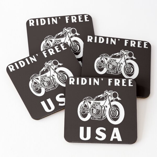 Item preview, RIDIN' FREE USA designed and sold by CoopClothing.