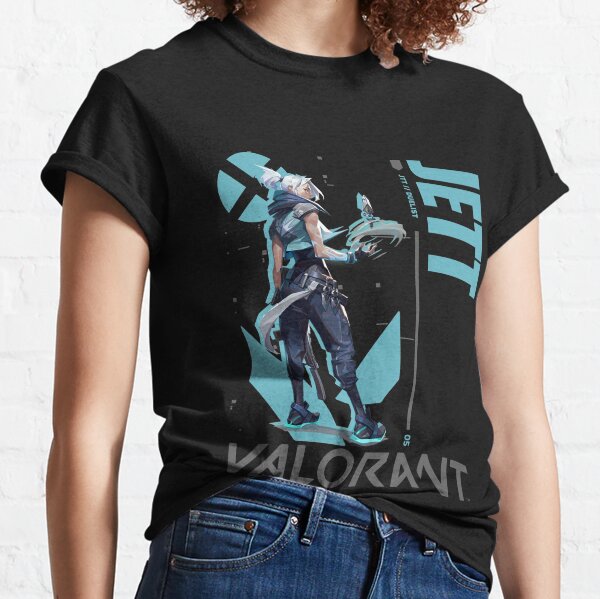 valorant jett t shirt