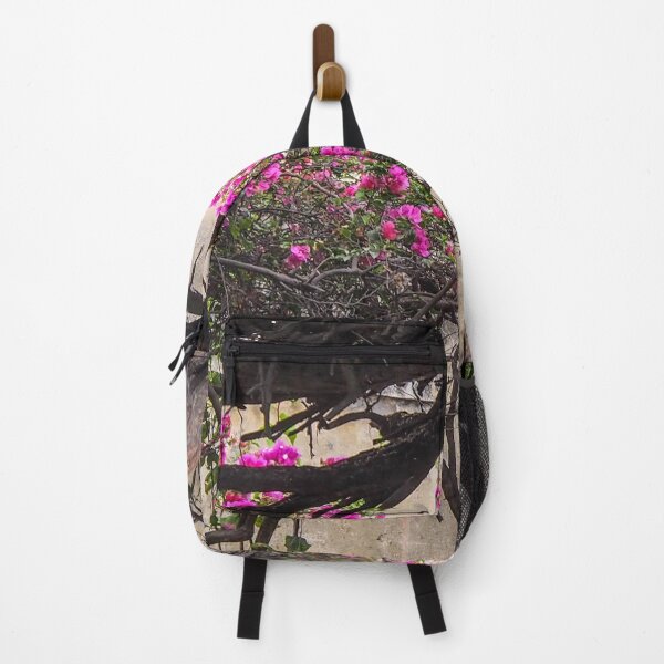 Item preview, Flowering Bougainvillea on Stone Wall designed and sold by KarenZuk.