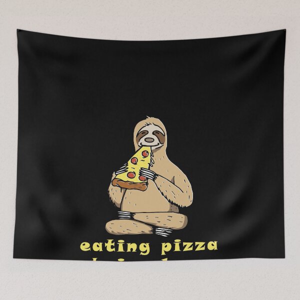 Item preview, Kopie von Pizza Lover Sloth designed and sold by braaax.
