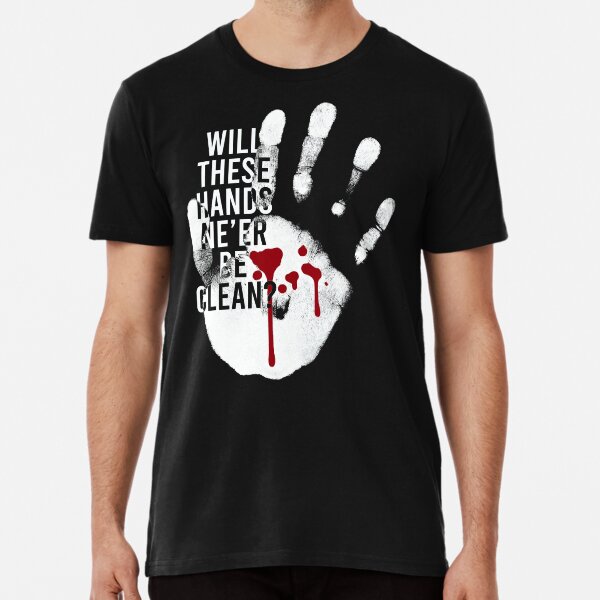 Item preview, Shakespeare Macbeth Will These Hands Ne'er Be Clean? designed and sold by QuoteGeek.