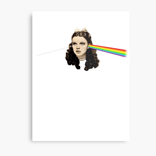 Dark side of the Rainbow Metal Print